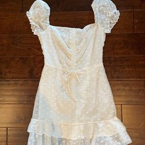 Princess Polly White Mini Dress